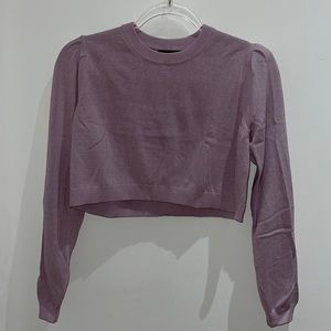 Cropped sweater